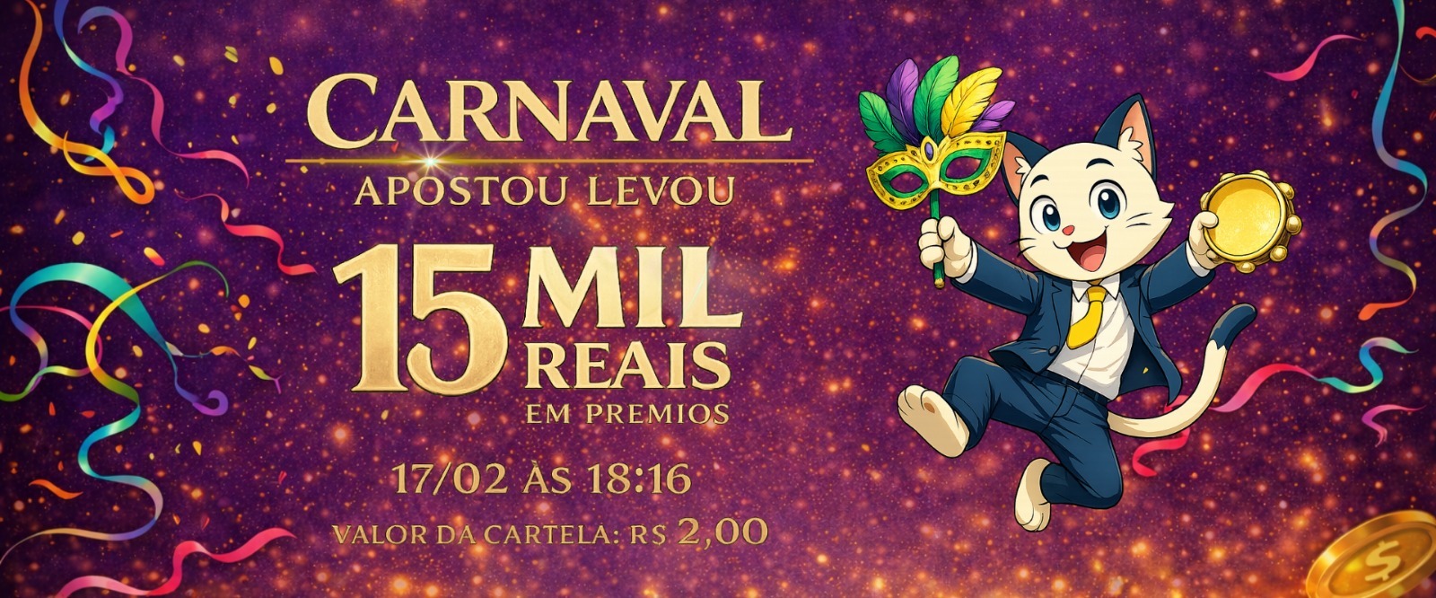 Banner Apostou Levou